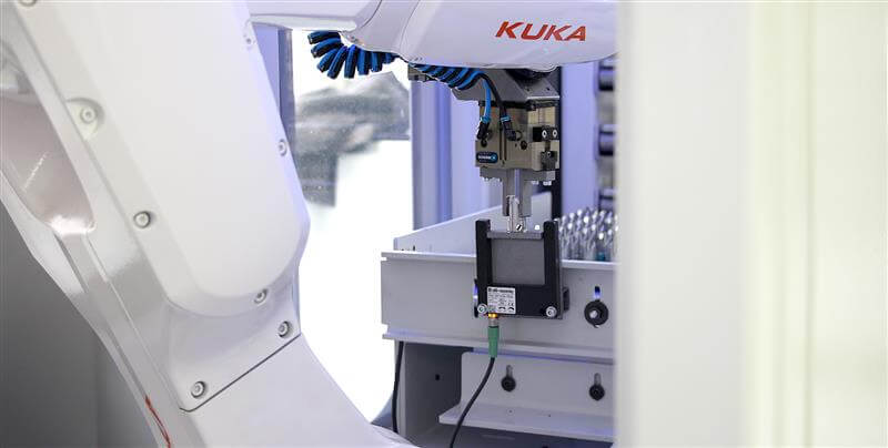 Industrieroboter von KUKA.