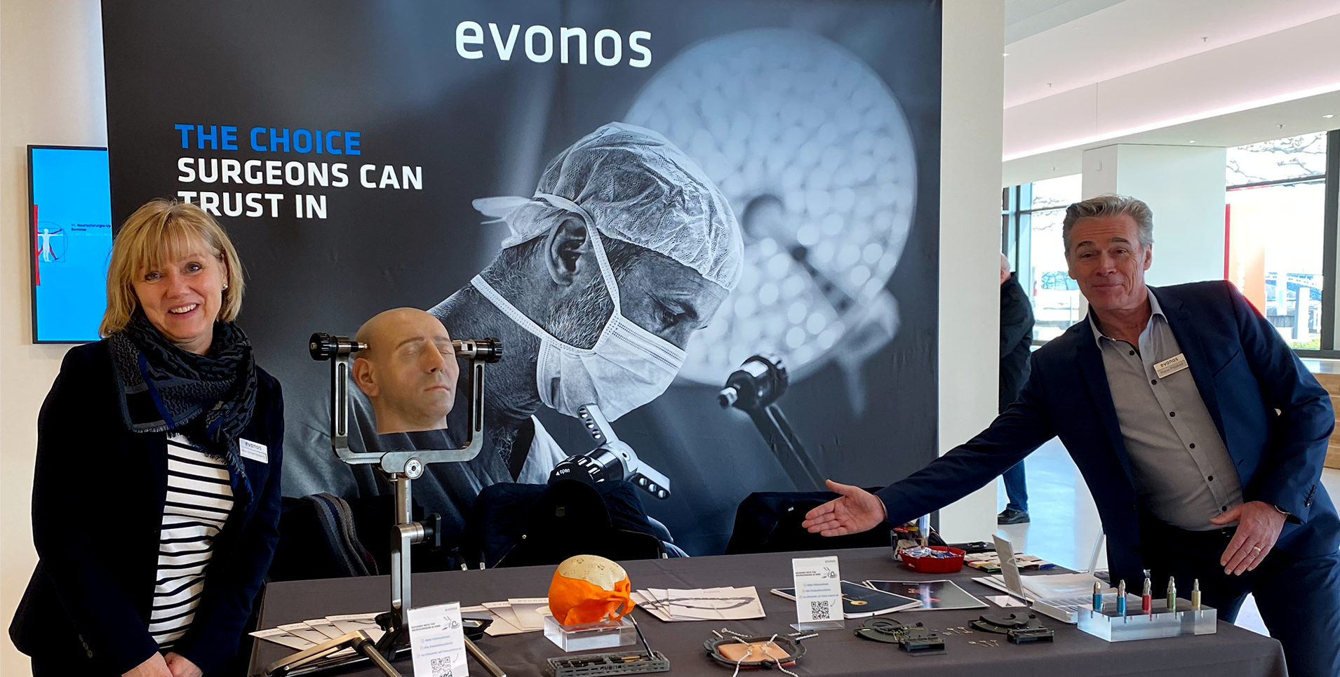 Evonos auf der  Neurochirurgie Update 2023